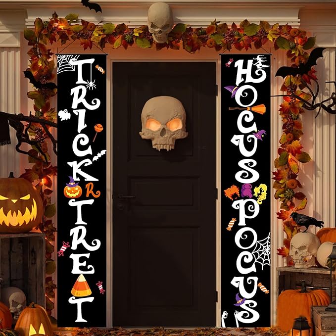 Trick or Treat and Hocus Pocus Porch Sign